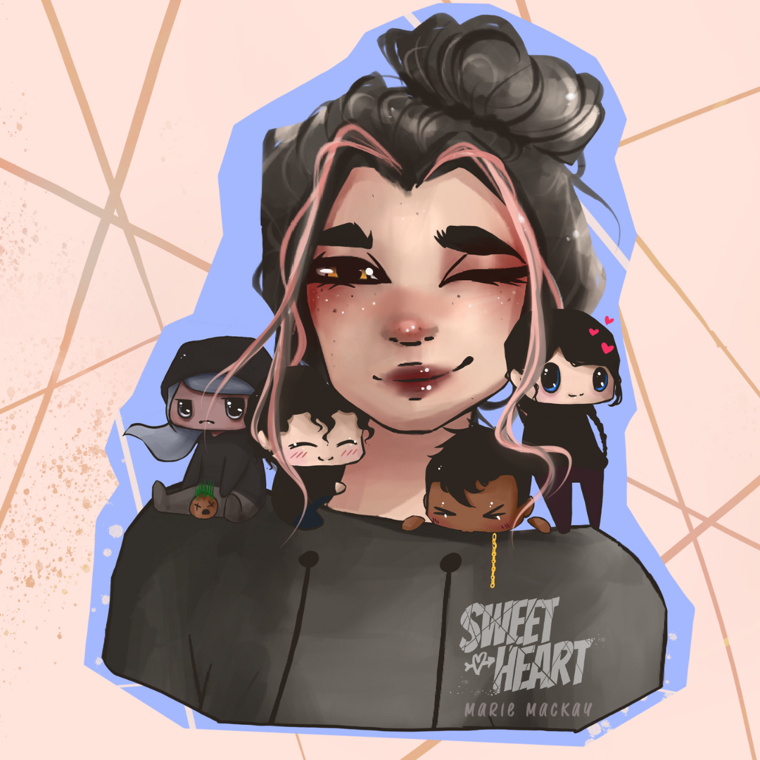 Signed 1st Edition of Sweetheart: Part Two with Vex sticker