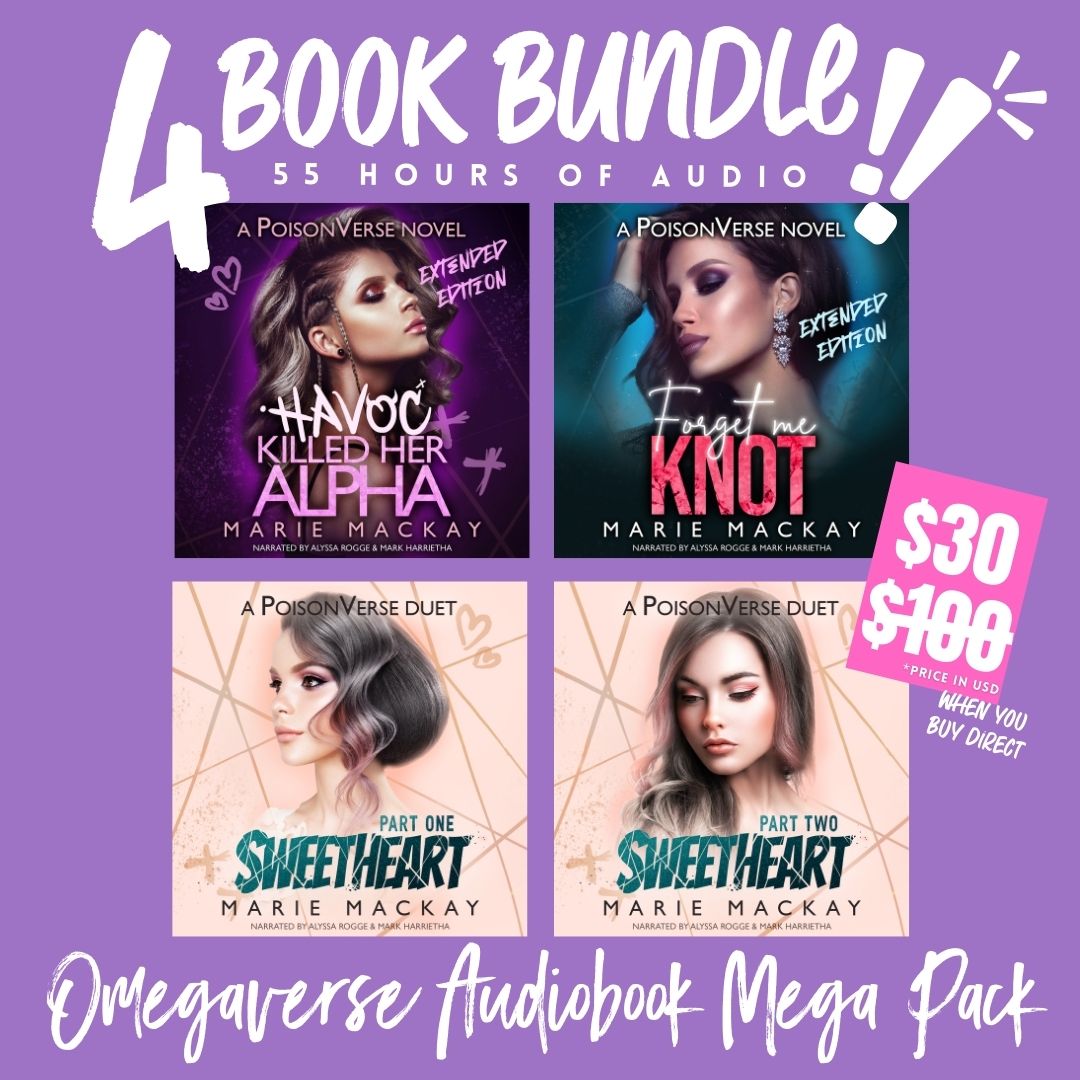 Binge the Poisonverse 4 Audiobook Bundle