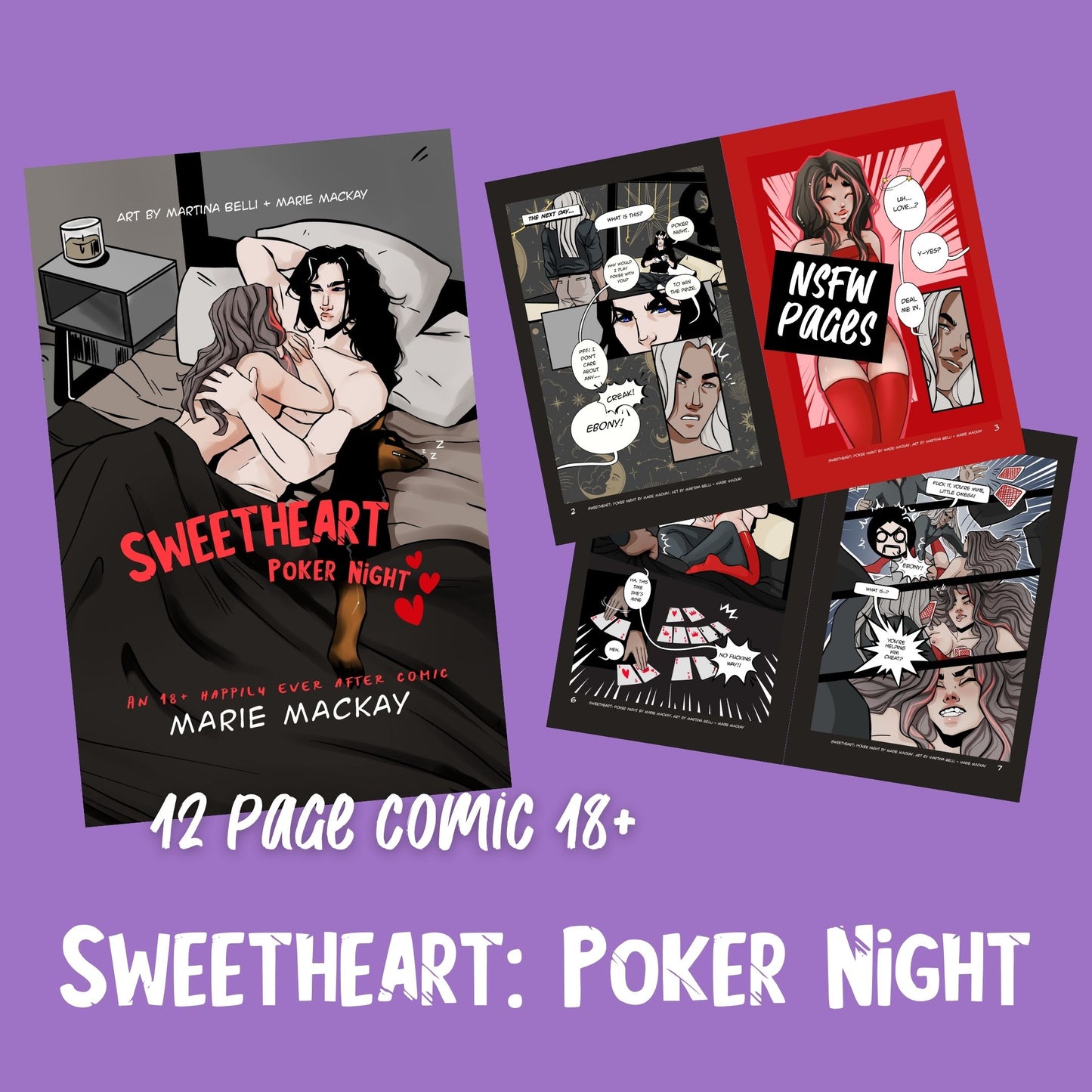 Sweetheart: Poker Night - a mini comic book