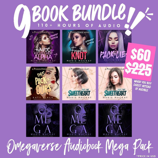 Binge the Poisonverse 9 Audiobook Bundle