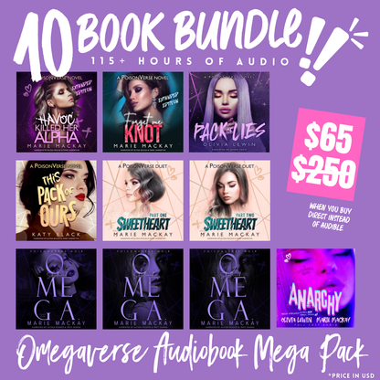 Binge the Poisonverse Mega Audiobook Bundle